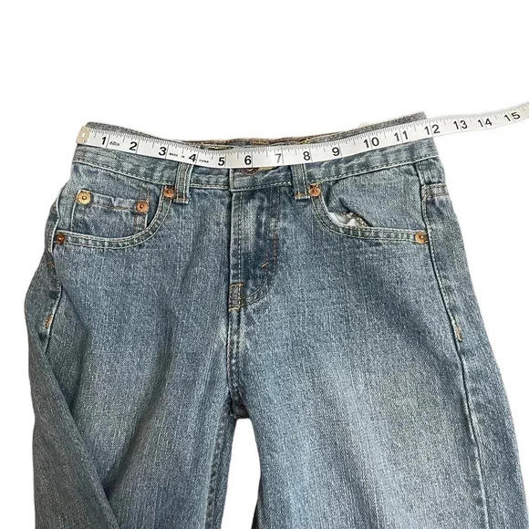 Levi’s 550 Relaxed Fit 100% Cotton Boy’s Denim Jeans Size 10 Slim 23W X 25L - Picture 7 of 11